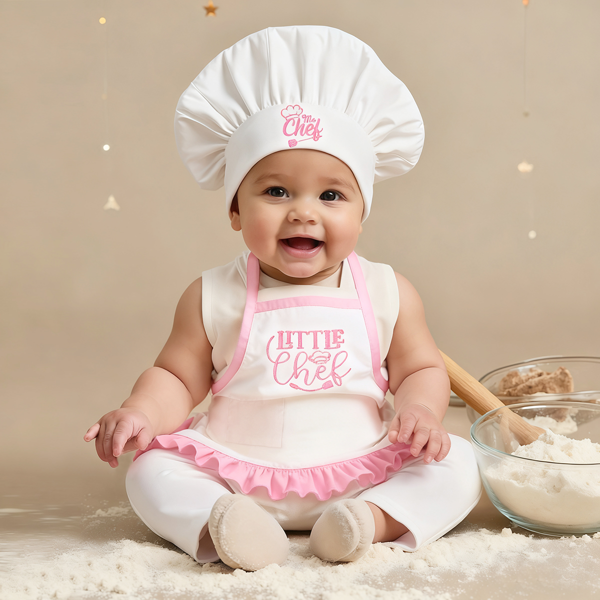 Ylsteed 2Pcs Newborn Embroider - Embroidery Apron のレビューと価格