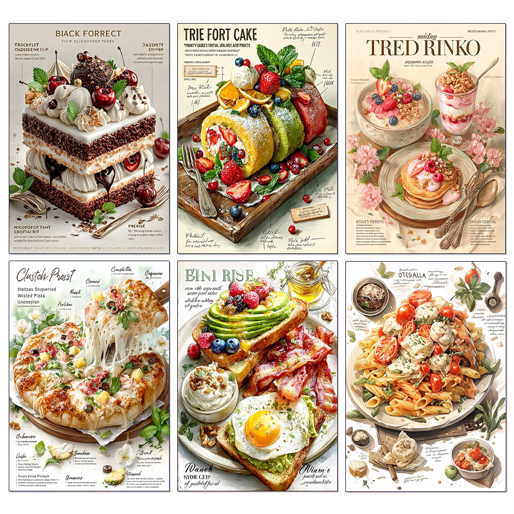 Delicious Food Diamond Paintin - Embroidery Cream のレビューと価格