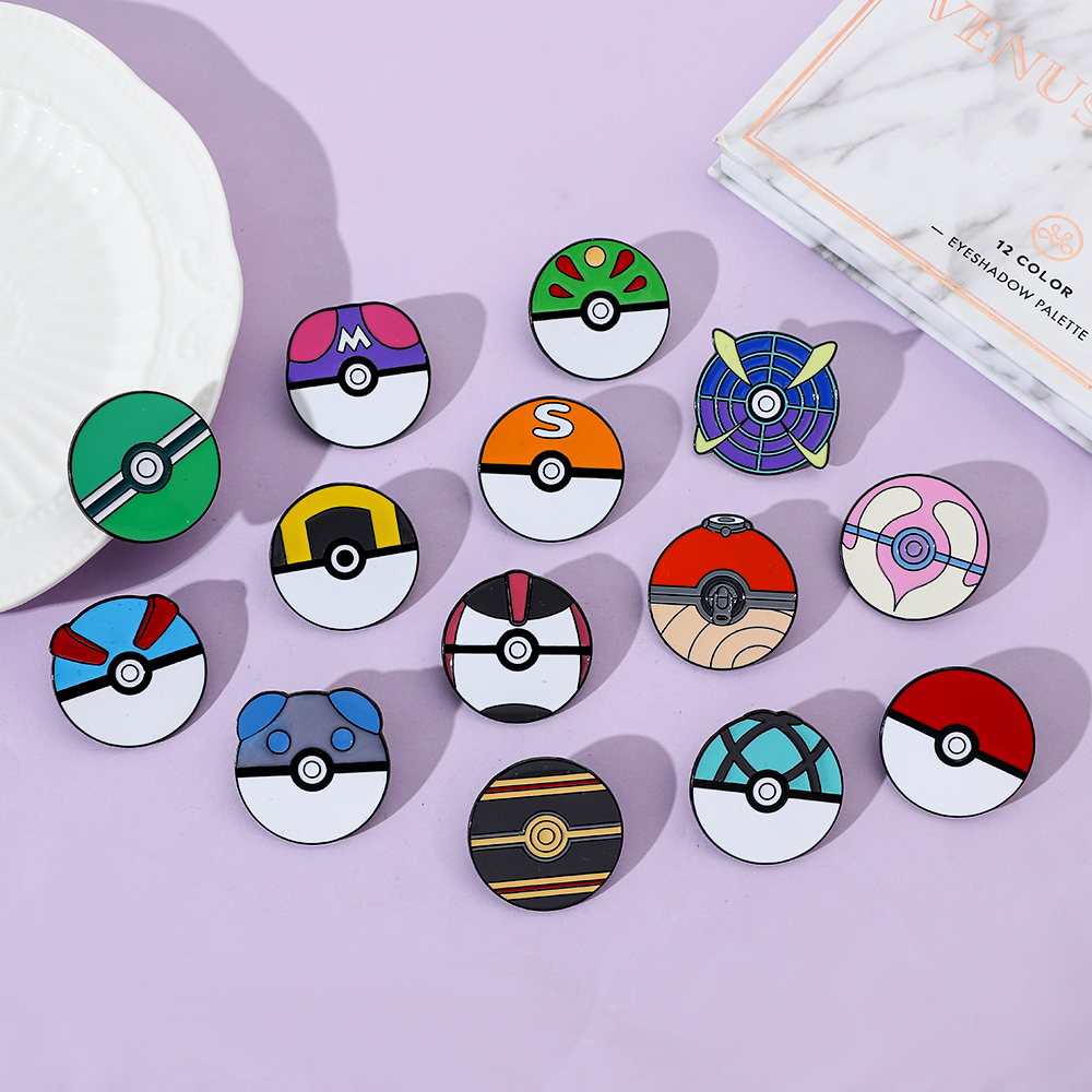 14 Pcs Cartoon Brooch Minimali - Embroidery Textile のレビューと価格