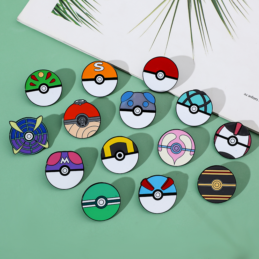 14 Pcs Cartoon Brooch Minimali - Embroidery Textile のレビューと価格