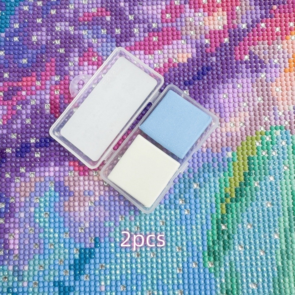 1/2PCS Silicone Diamond Painti - Embroidery Cream のレビューと価格