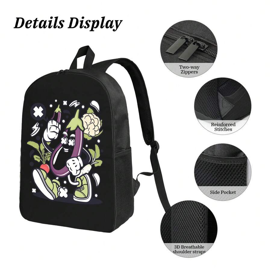 Funny Cartoon Vegetable Print  - Embroidery Computer のレビューと価格