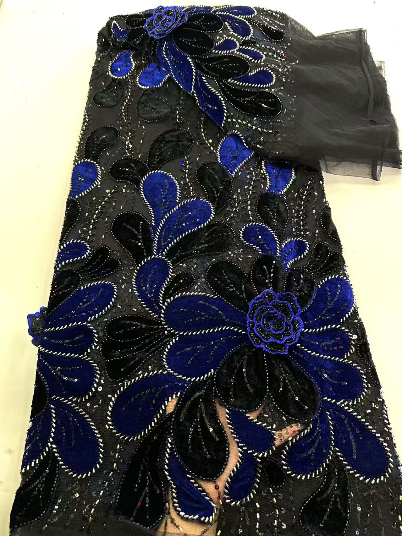 Latest African Velvet Lace Fab - Embroidery Jersey のレビューと価格