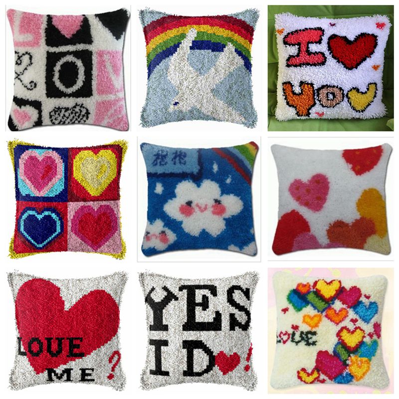 Rainbow Love Series Latch Hook - Embroidery X Stitch のレビューと価格
