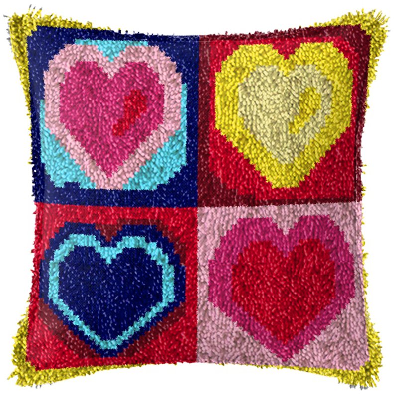 Rainbow Love Series Latch Hook - Embroidery X Stitch のレビューと価格