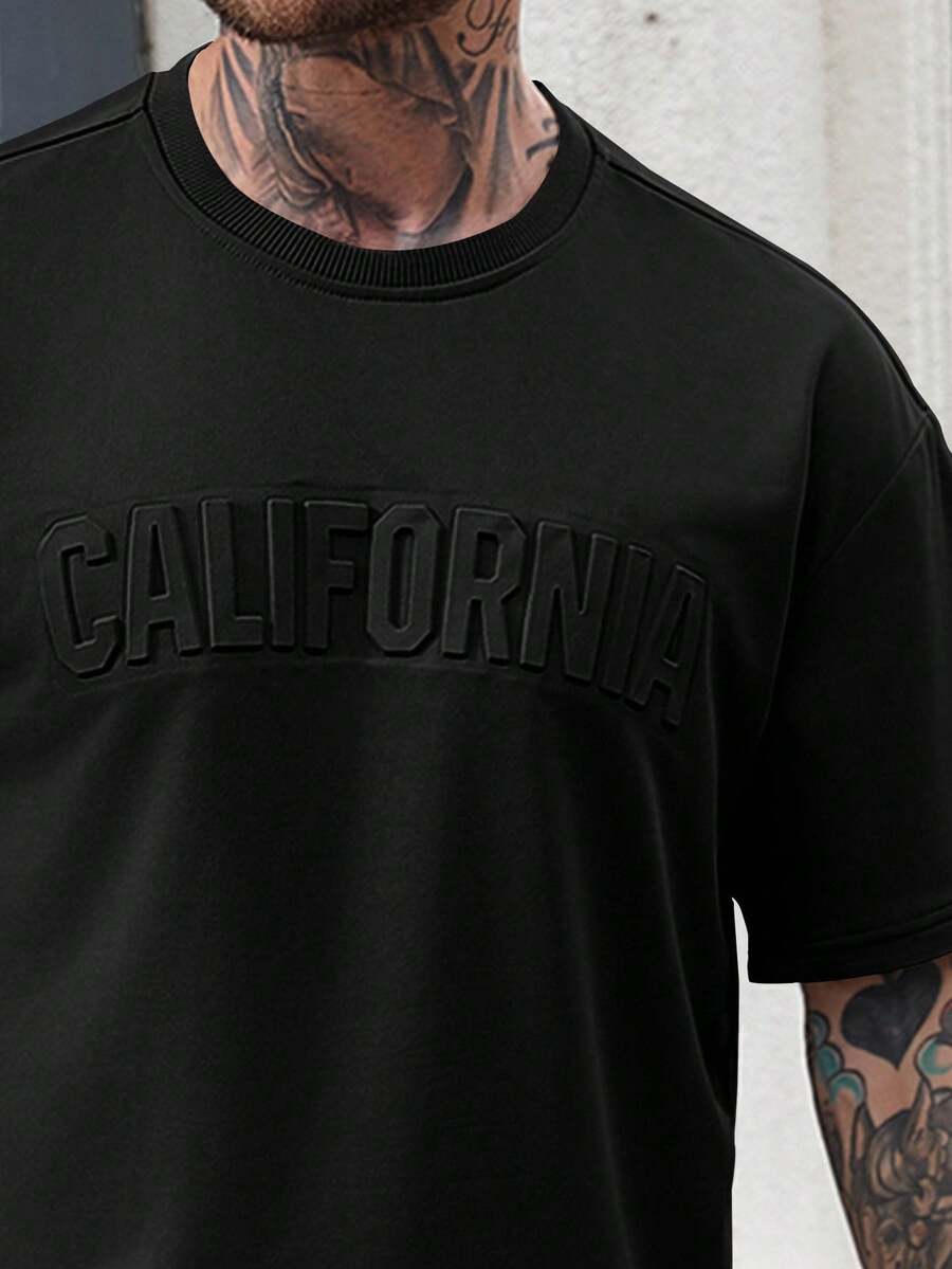Mens Casual Solid Color Letter - Embroidery Letter のレビューと価格
