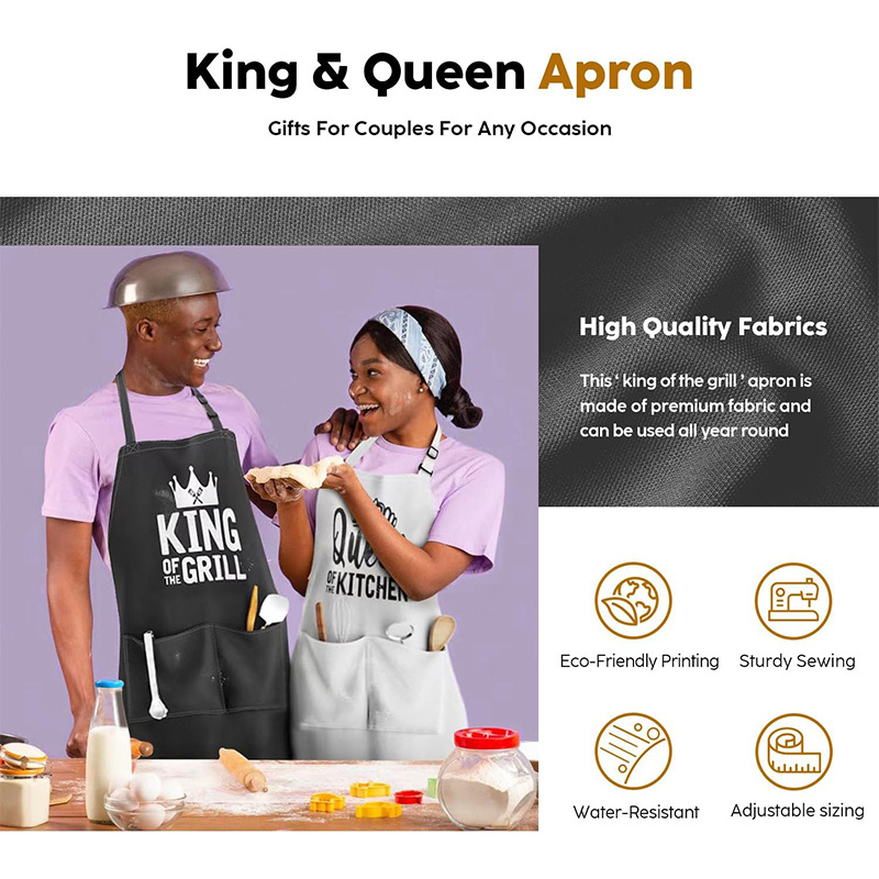 Polyester Neck Adjustable Apro - Embroidery Apron のレビューと価格