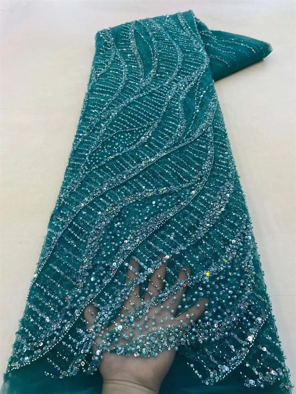 Wholesale 2025 African Sequins - Embroidery Jersey のレビューと価格