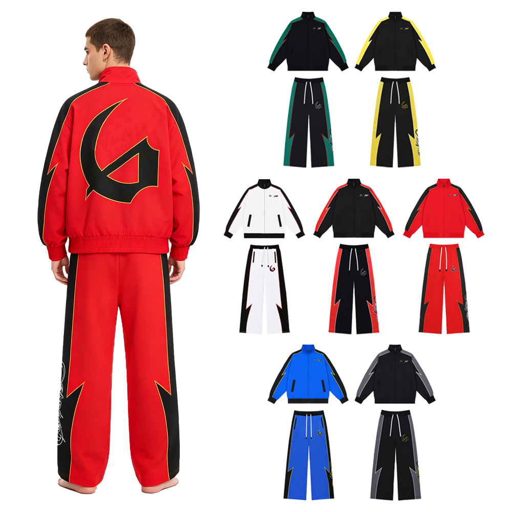 Y2k Streetwear Men's Sets Two  - Embroidery Letter のレビューと価格