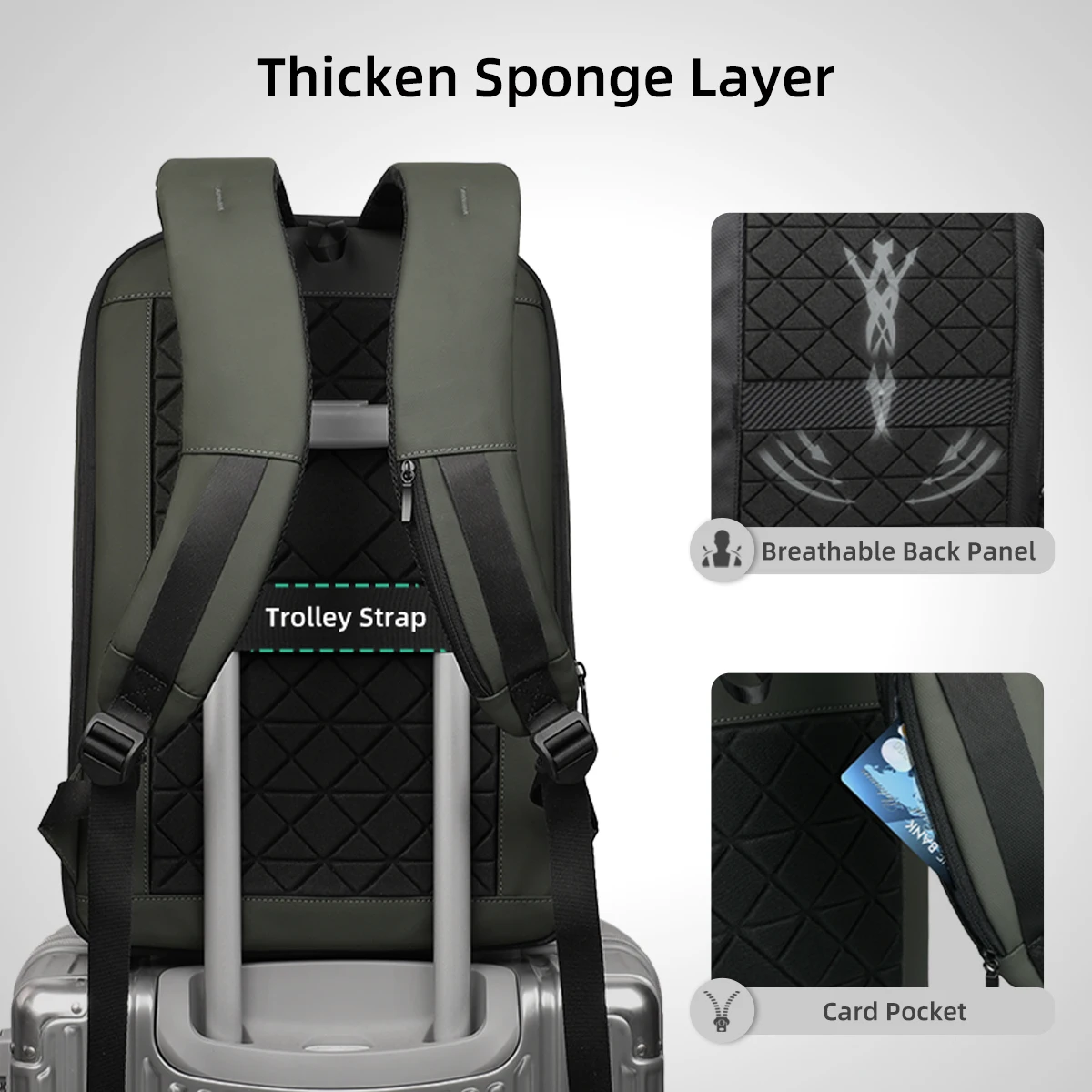 HK Expandable Business Backpac - Embroidery Frame のレビューと価格
