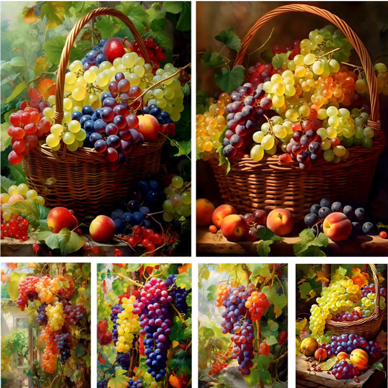 5D Diy Diamond Painting Kitche - Embroidery Kitchen のレビューと価格