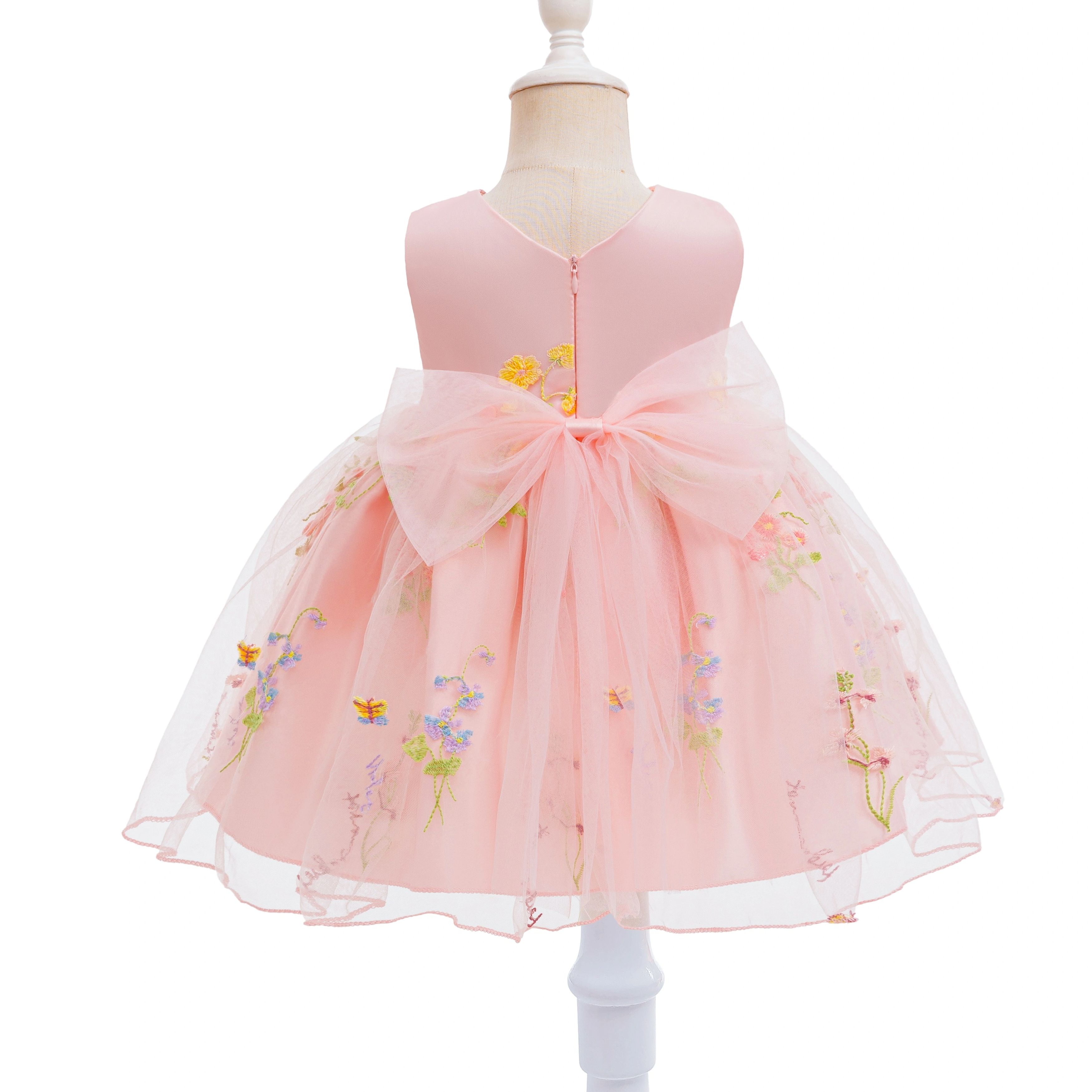 Baby Girls Party Dresses Embro - Embroidery Jersey のレビューと価格