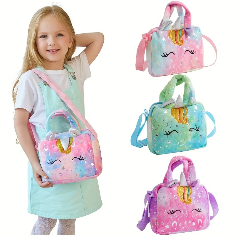 Sweet Unicorn Handbags For Gir - Embroidery Love のレビューと価格
