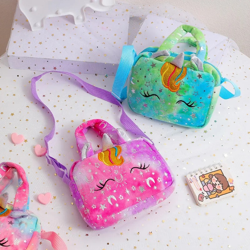 Sweet Unicorn Handbags For Gir - Embroidery Love のレビューと価格