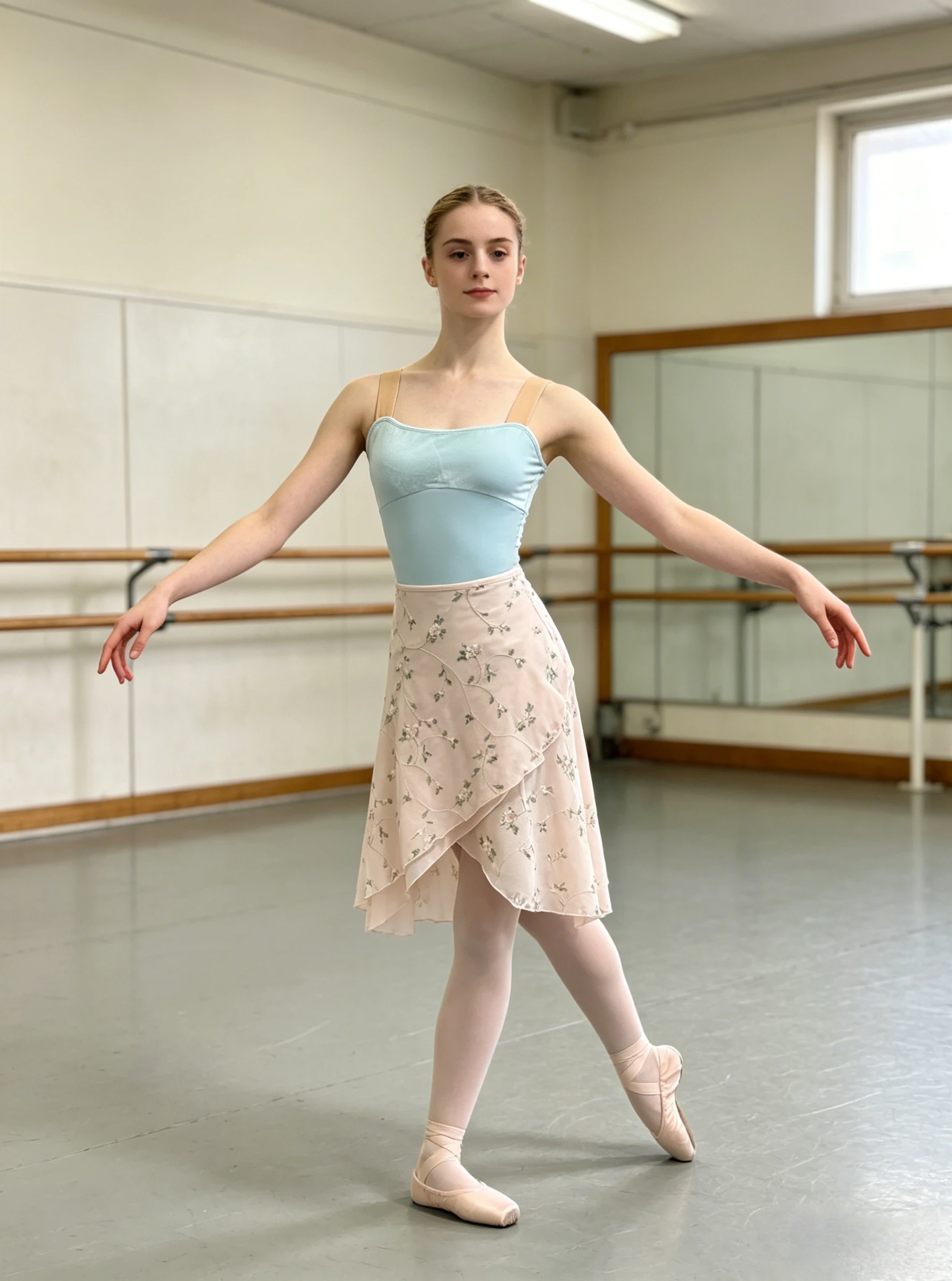 Ballet Dance Skirt Women High  - Embroidery Apron のレビューと価格