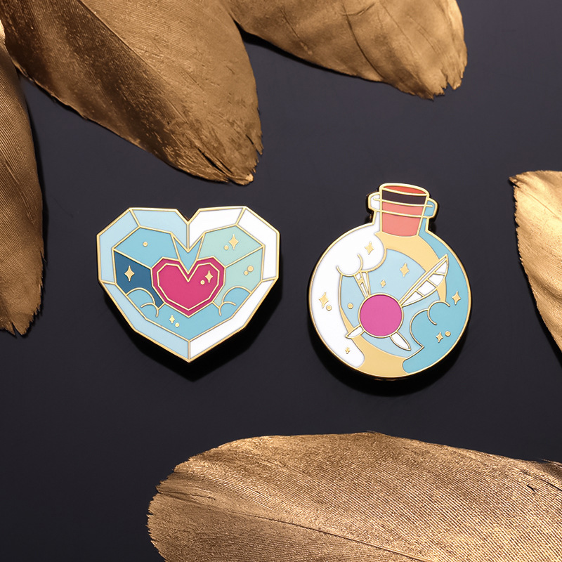 Cute Game Series Love Enamel P - Embroidery Love のレビューと価格