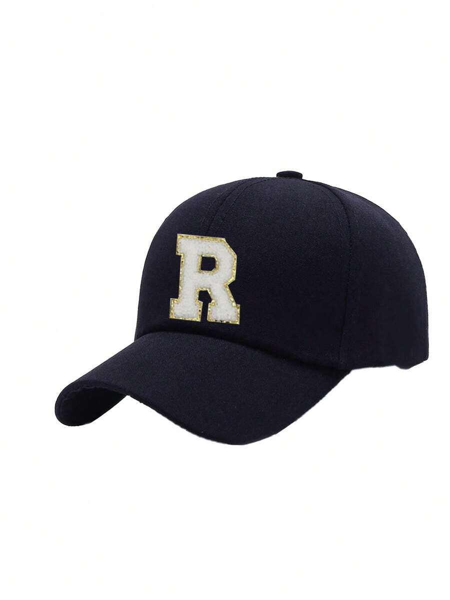 Adult Blue Baseball Cap With W - Embroidery Letter のレビューと価格