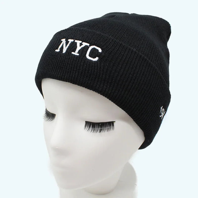 Beanie NYC Embroidery Skullies - Embroidery Nyc のレビューと価格