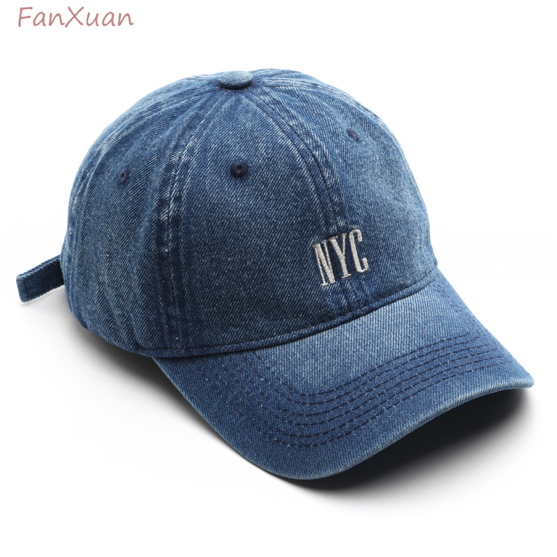 Classic Retro Denim Baseball C - Embroidery Nyc のレビューと価格
