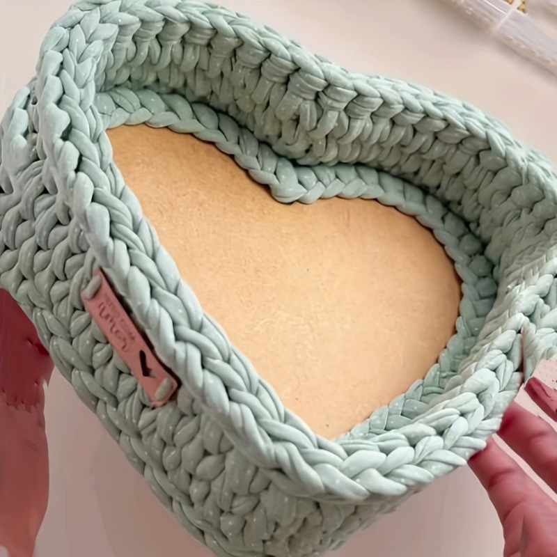 3pcs Heart-Shaped Crochet Bask - Embroidery Frame のレビューと価格