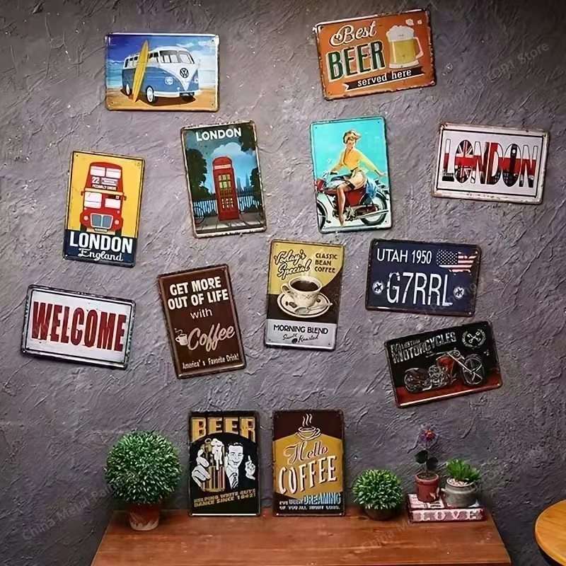 Vintage Iron Wall Art Decor 2D - Embroidery Garden のレビューと価格