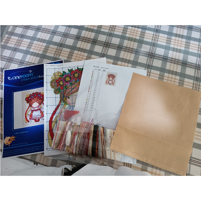 Dfea-Flower Series Rose Cross  - Embroidery X Stitch のレビューと価格