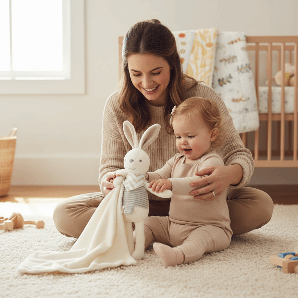 Square Shape Baby Rabbit Comfo - Embroidery Towel のレビューと価格