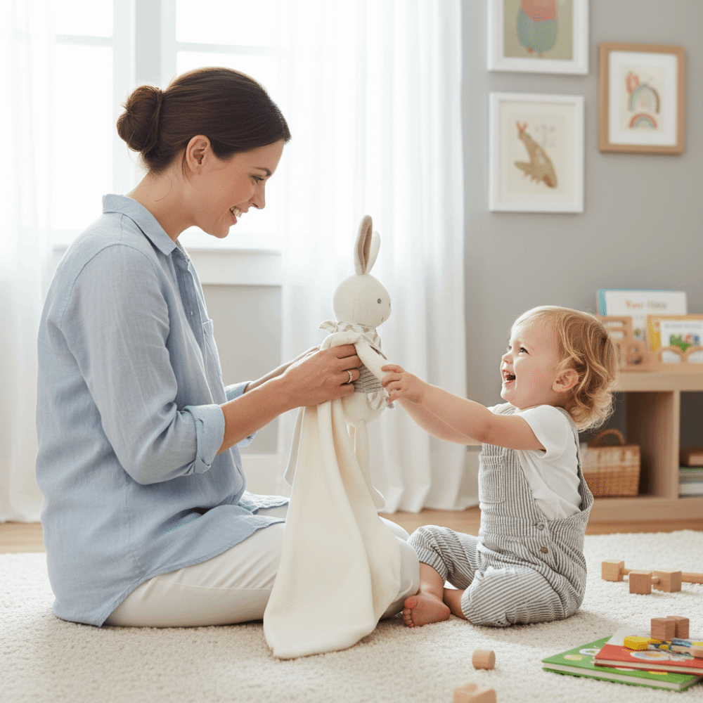 Square Shape Baby Rabbit Comfo - Embroidery Towel のレビューと価格