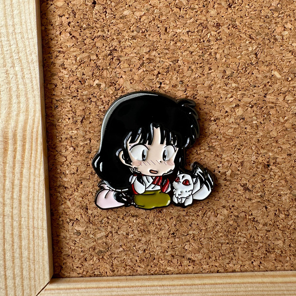 Cartoon Anime Character Enamel - Embroidery Textile のレビューと価格