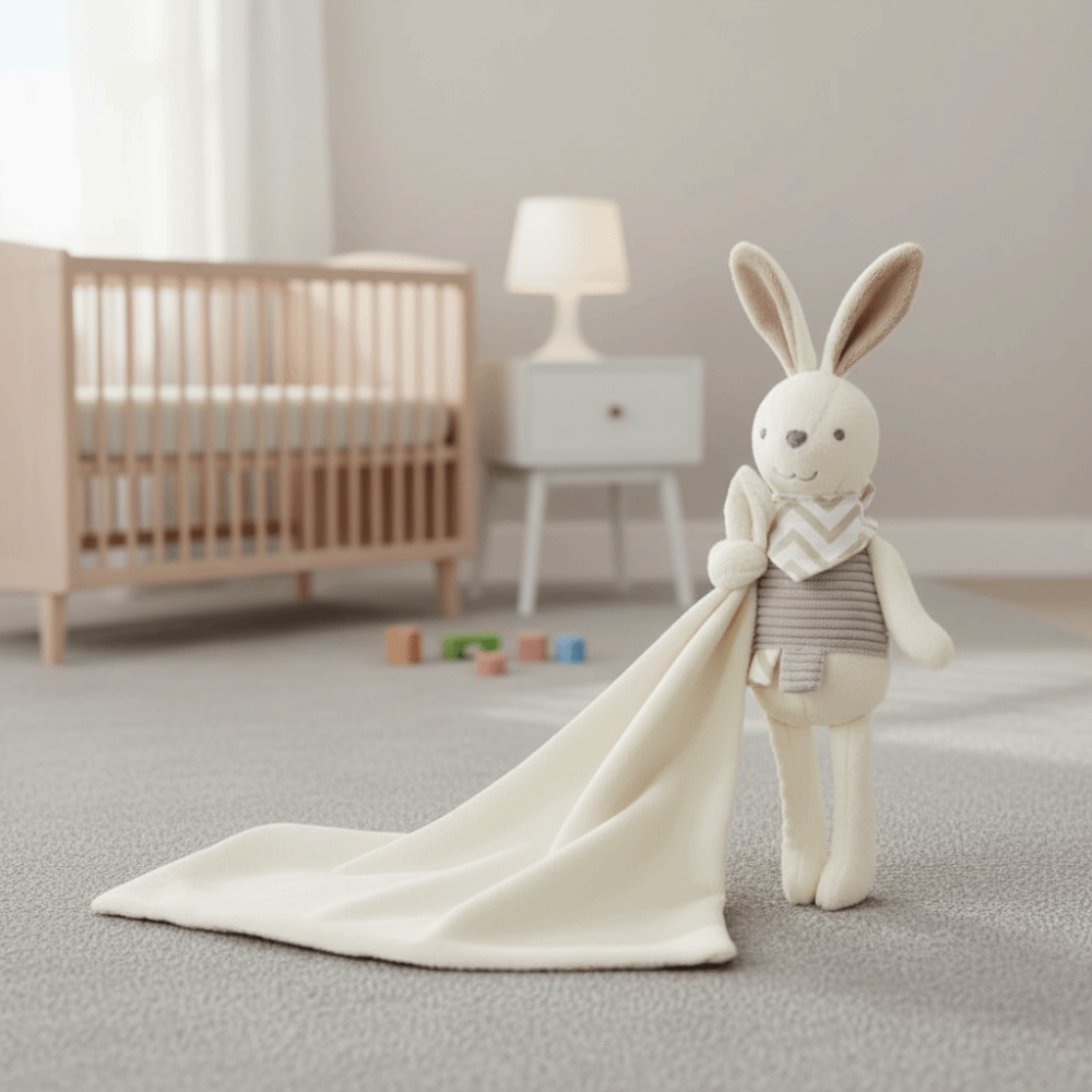 Square Shape Baby Rabbit Comfo - Embroidery Towel のレビューと価格