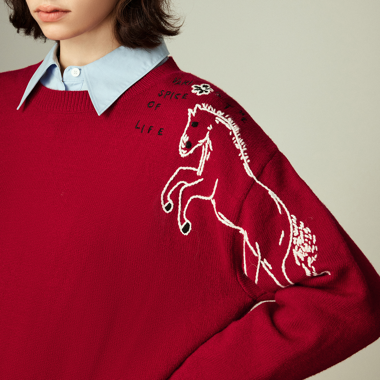 TOYOUTH Women's Arctic Fleece  - Embroidery Horse のレビューと価格