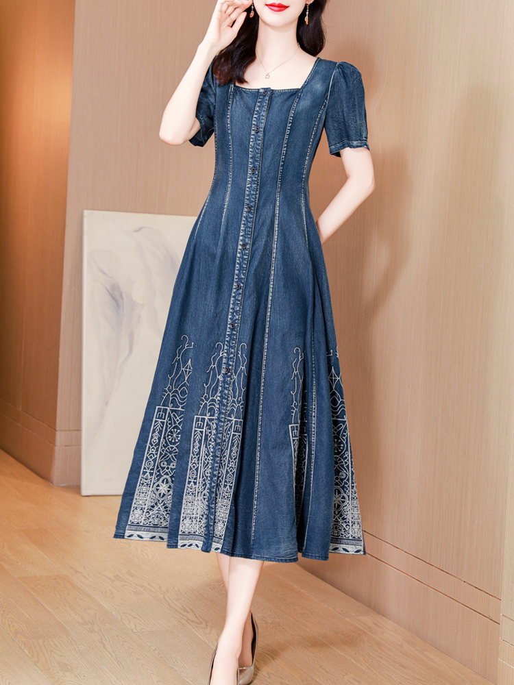 TIYIHAILEY-Long Mid-Calf Short - Embroidery Garments のレビューと価格