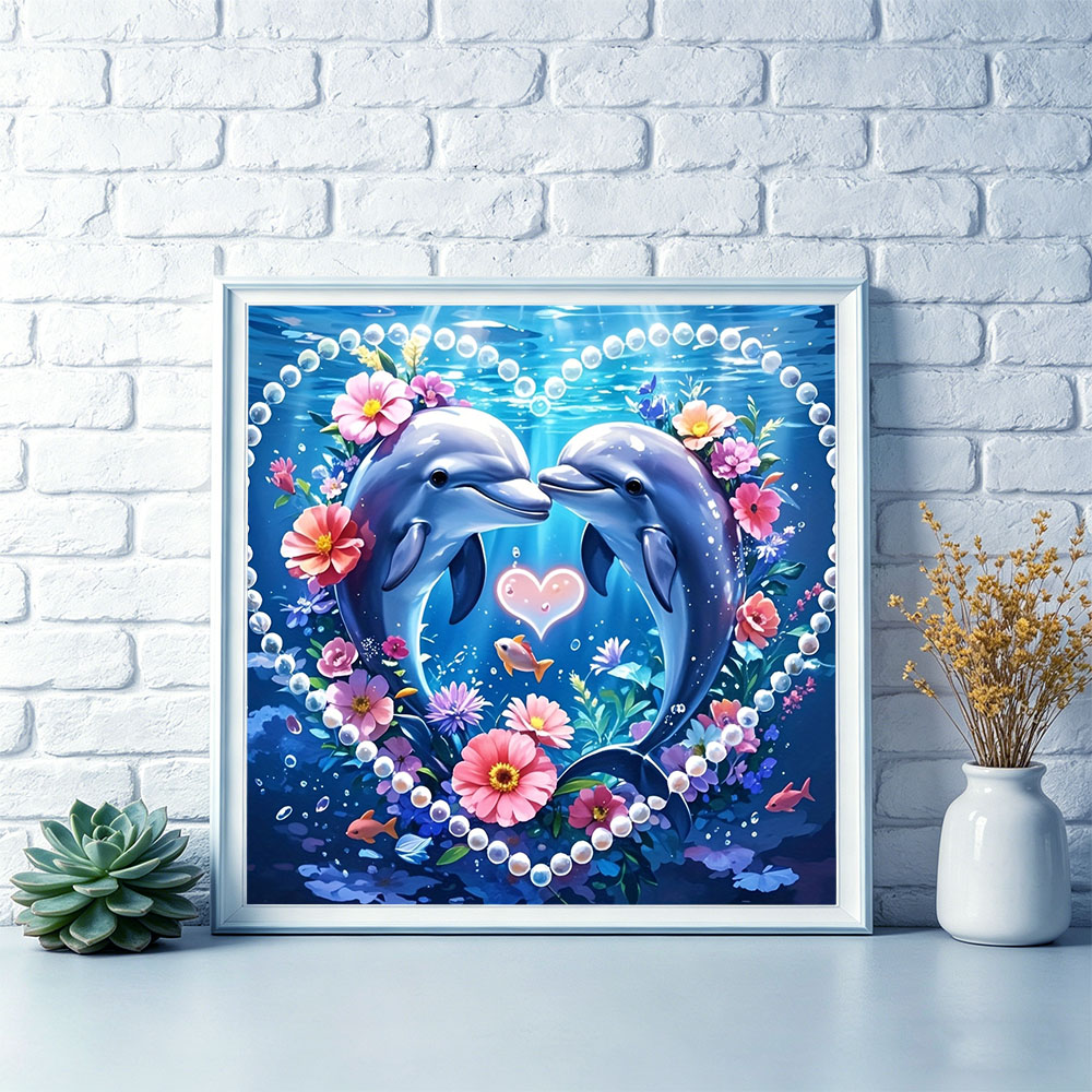 HUACAN Cross Stitch Sets Dolph - Embroidery X Stitch のレビューと価格
