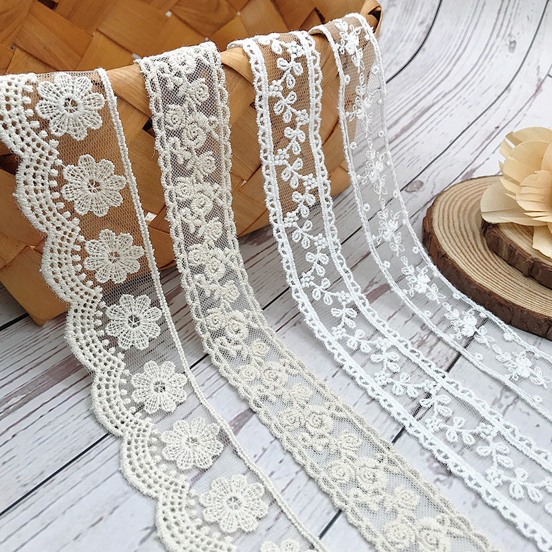 3Yards/Lot Embroidery White Be - Embroidery Jersey のレビューと価格