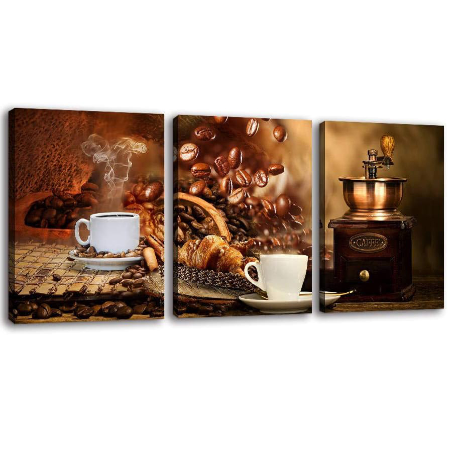 Coffee themed diamond painting - Embroidery Kitchen のレビューと価格
