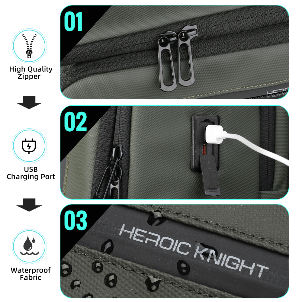 HK Business Men's Backpack 15. - Embroidery Computer のレビューと価格