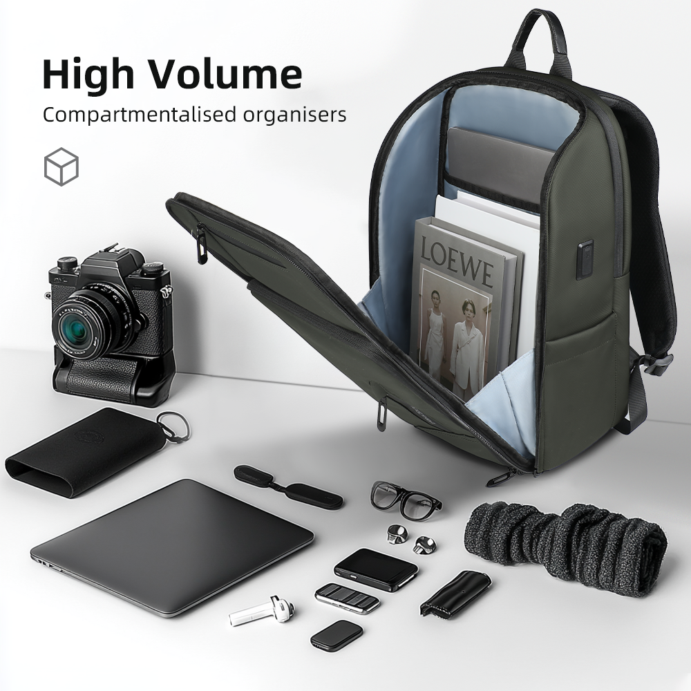HK Business Men's Backpack 15. - Embroidery Computer のレビューと価格
