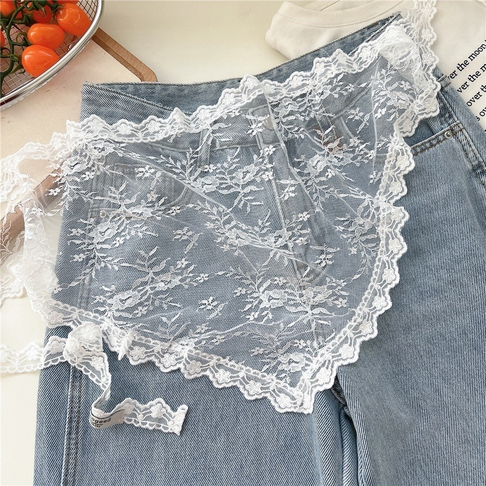 Harajuku Y2K Triangle Apron Fl - Embroidery Apron のレビューと価格