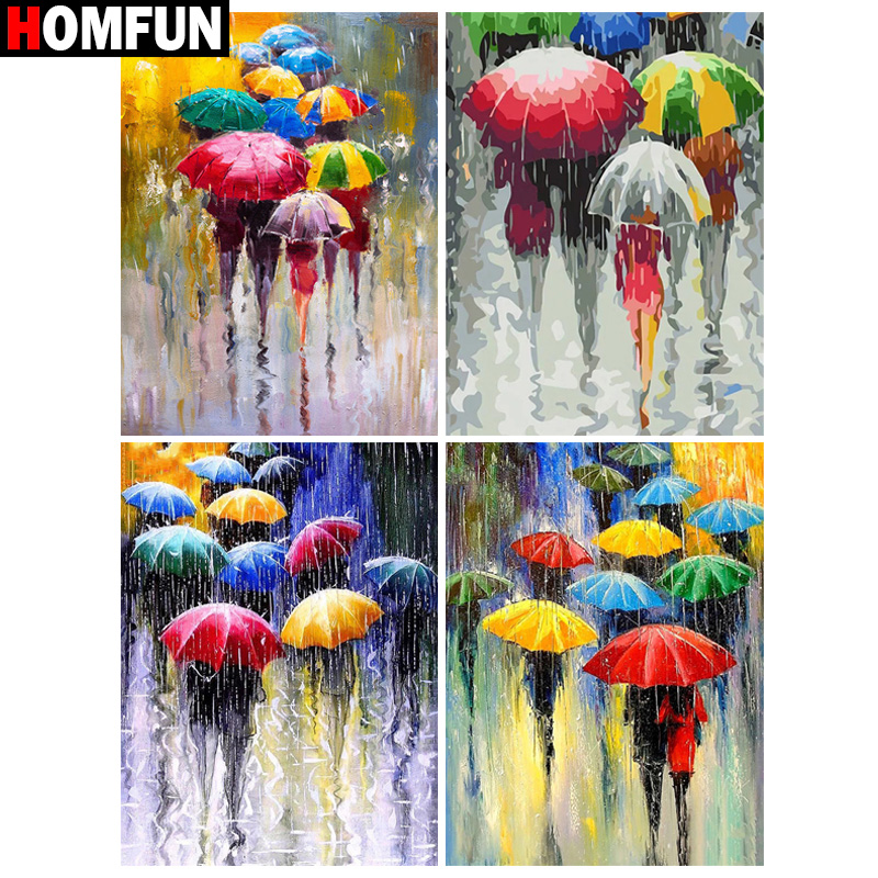 HOMFUN 5D Diamond Pattern Rhin - Embroidery Cross Stitch Patterns のレビューと価格