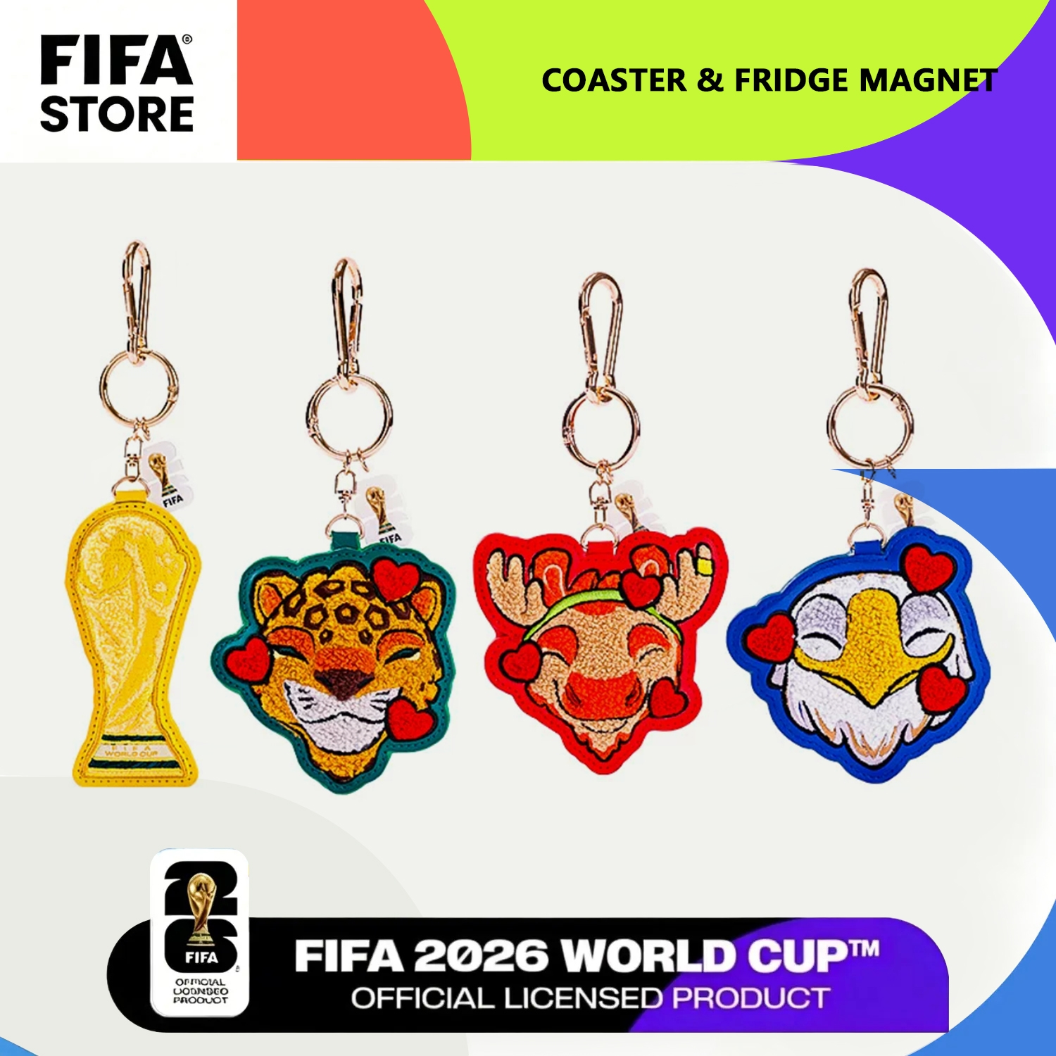 FIFA 2026 World Cup Trophy Key - Embroidery Towel のレビューと価格