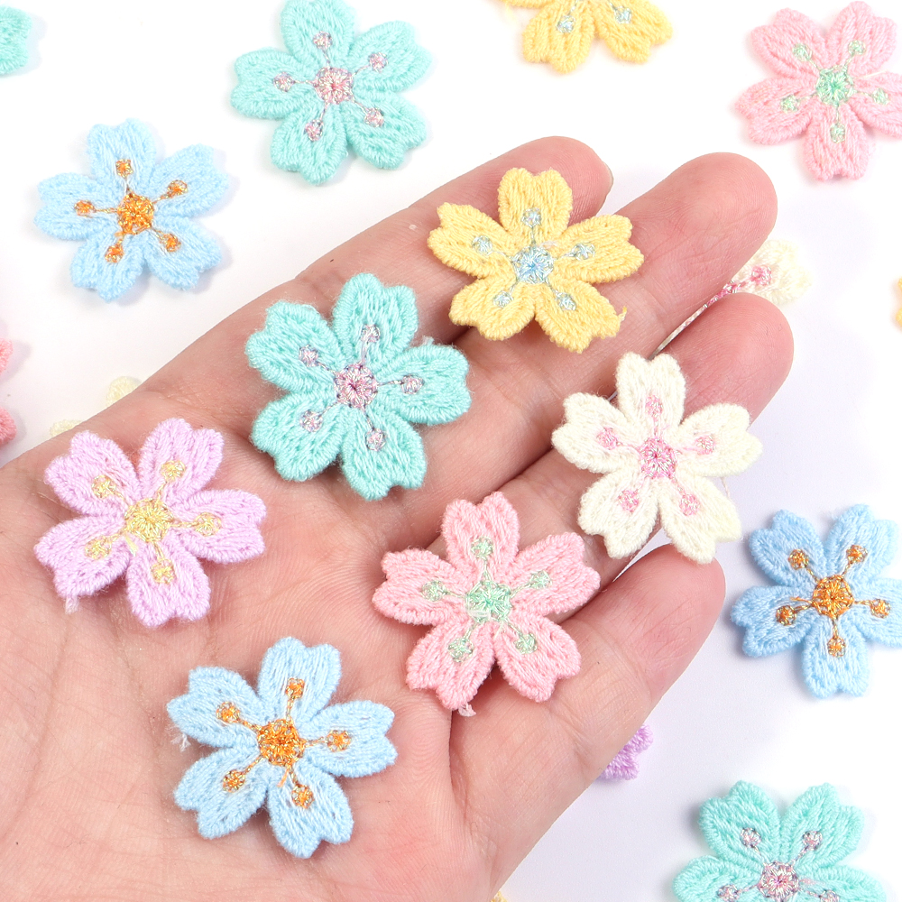 20pcs/lot Colorful 2.4cm Embro - Embroidery Garments のレビューと価格