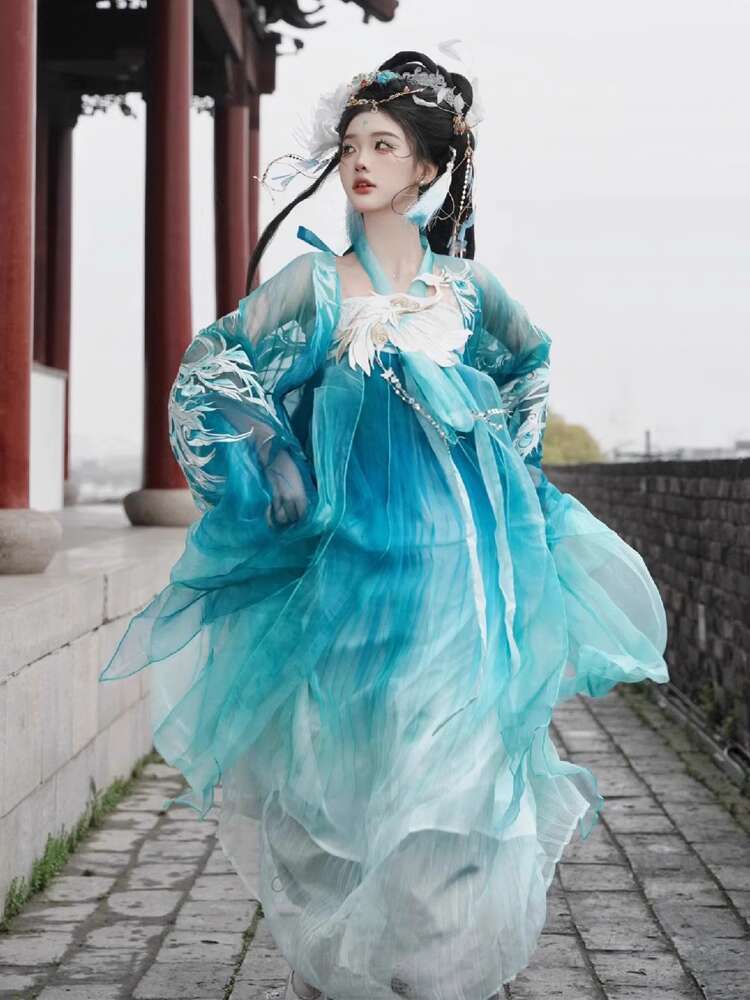 New Peacock Hanfu Womens fashi - Embroidery Knit のレビューと価格