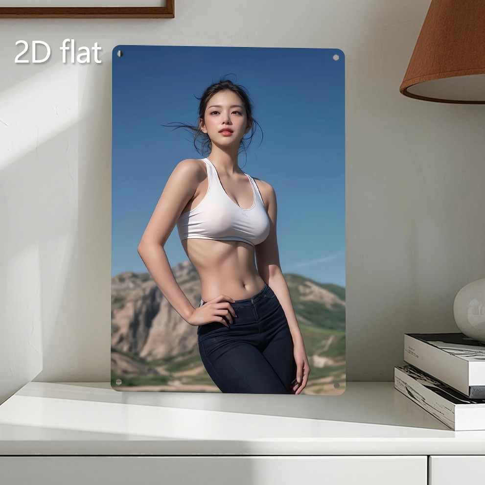 Confident Girl Iron Wall Art,  - Embroidery Garden のレビューと価格