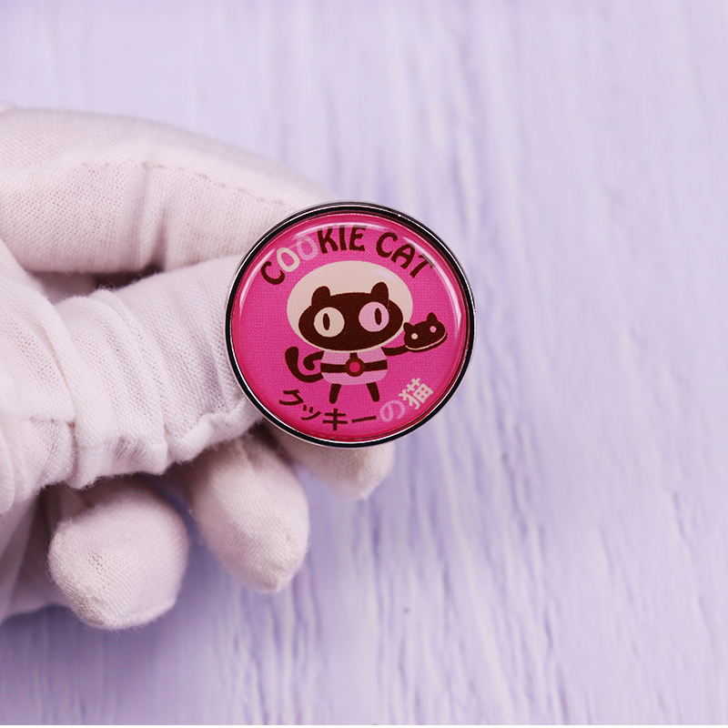 Steven Universe Cookie Cat Pin - Embroidery Kitchen のレビューと価格