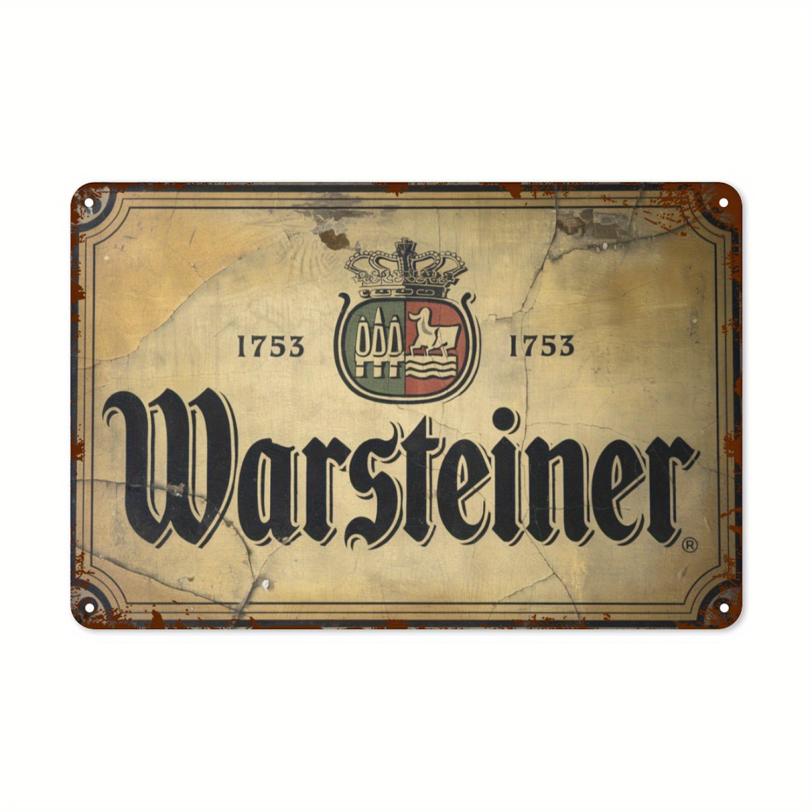 Vintage Warschiner Beer Metal  - Embroidery Garden のレビューと価格