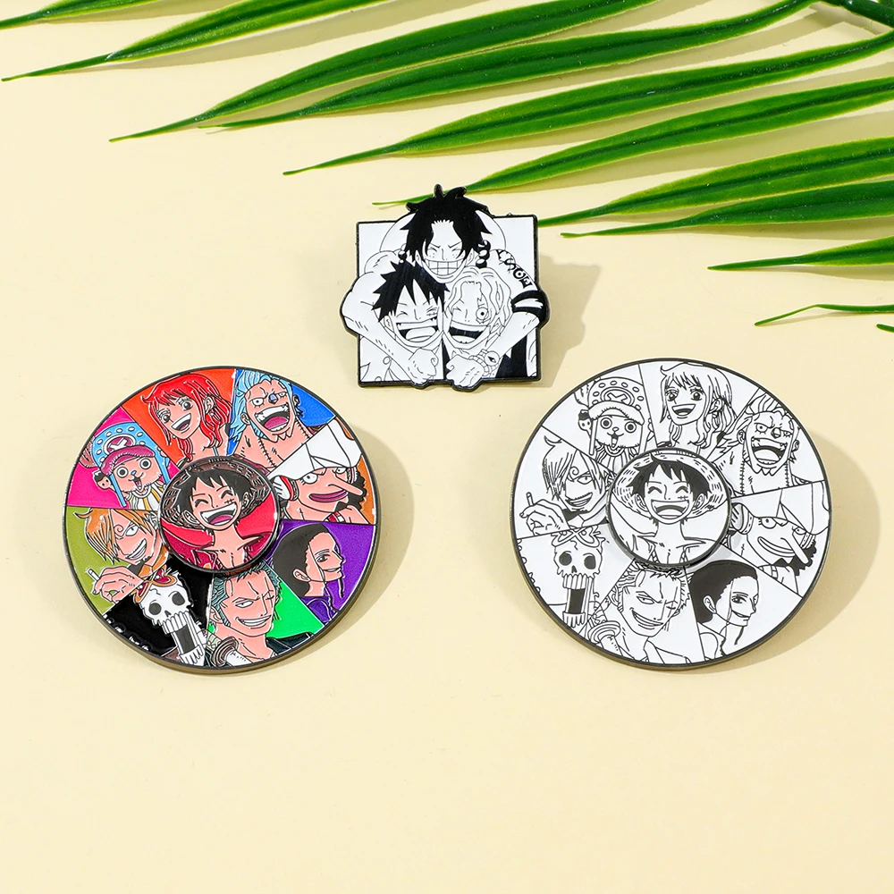 3 Pcs Anime One Piece Brooch L - Embroidery Textile のレビューと価格